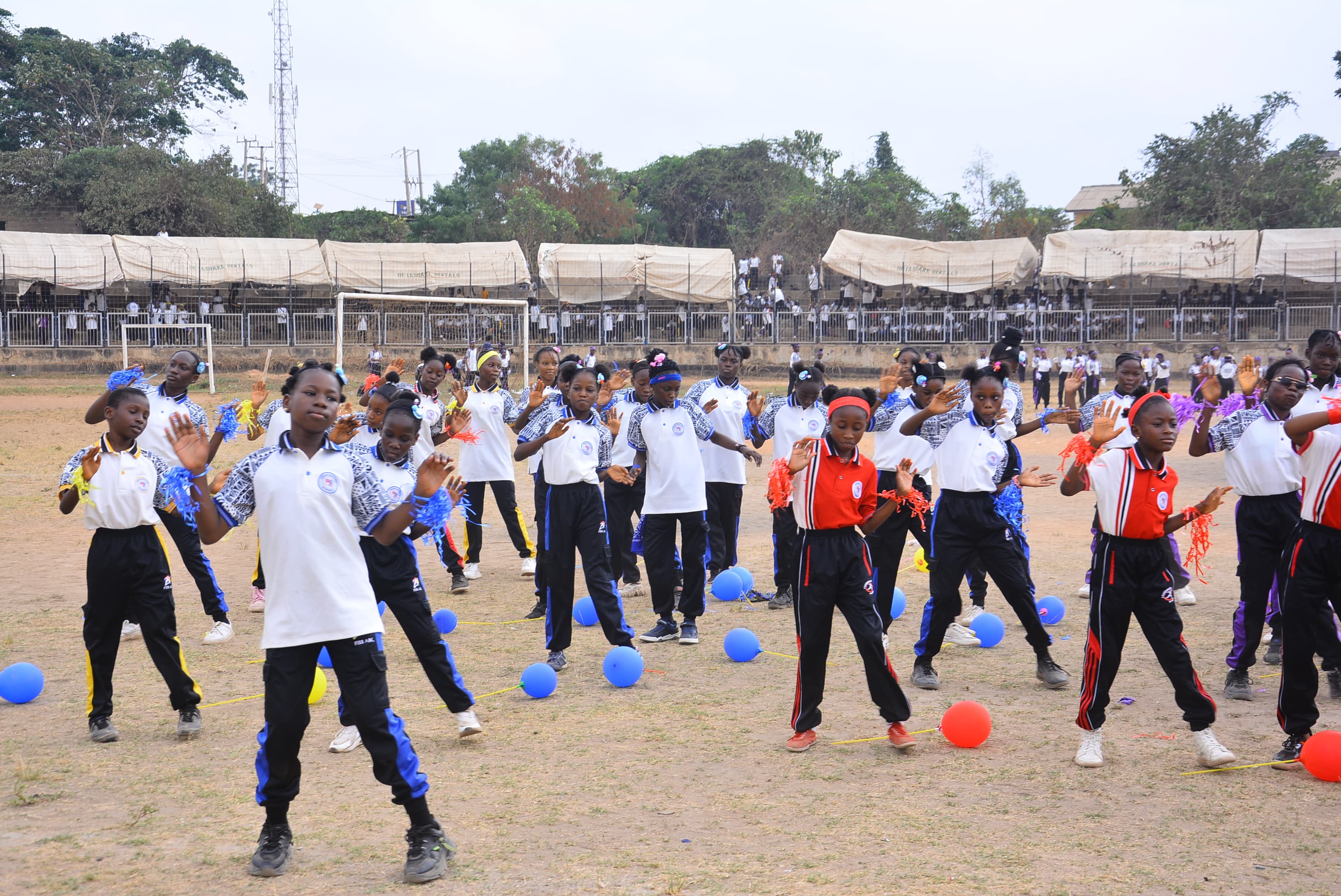 Parent helping child with studies